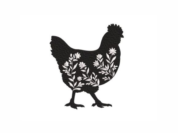Floral Chicken