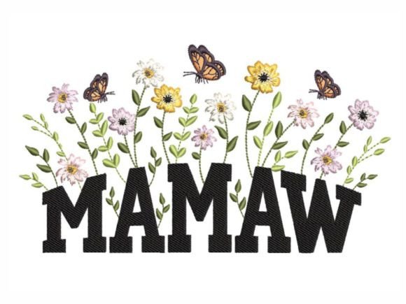Floral Mamaw