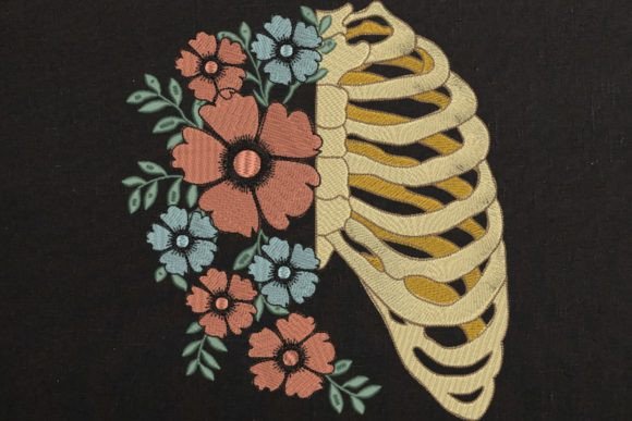 Floral Skeleton