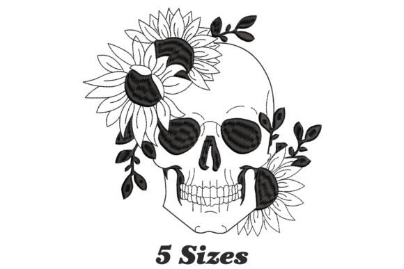 Floral Skull