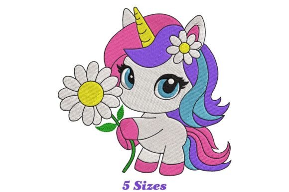 Floral Unicorn